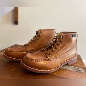 NEW! G H BASS- quail Hunter mid lace boot women 8M goodyear welt leather